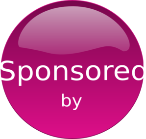 298x285 Sponsored By Clip Art