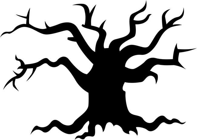 650x464 Top 10 Halloween Spooky Tree Silhouette