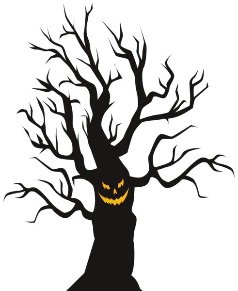 Spooky Tree Cliparts