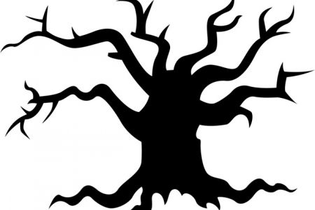 450x300 Branch Clipart Creepy
