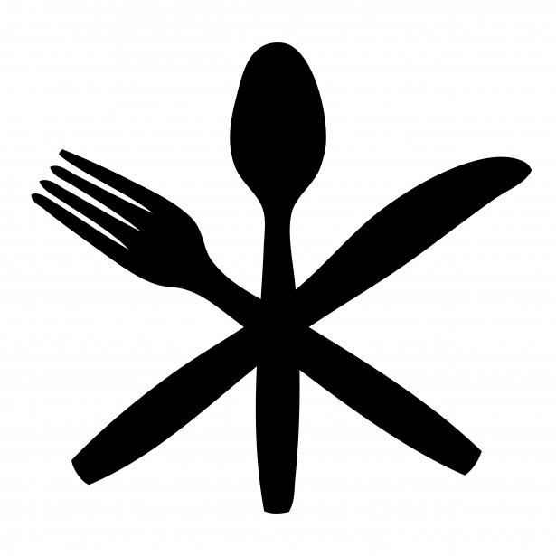 615x615 Knife And Fork Clip Art Fork Knife Plate Clipart Kid 8