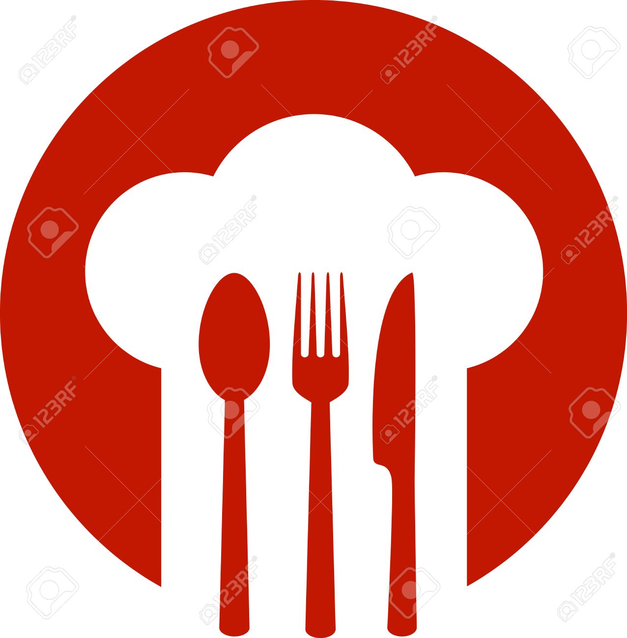 1276x1300 Red Fork Clipart