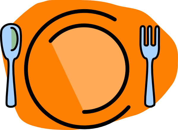 600x440 Spoon Clipart Orange