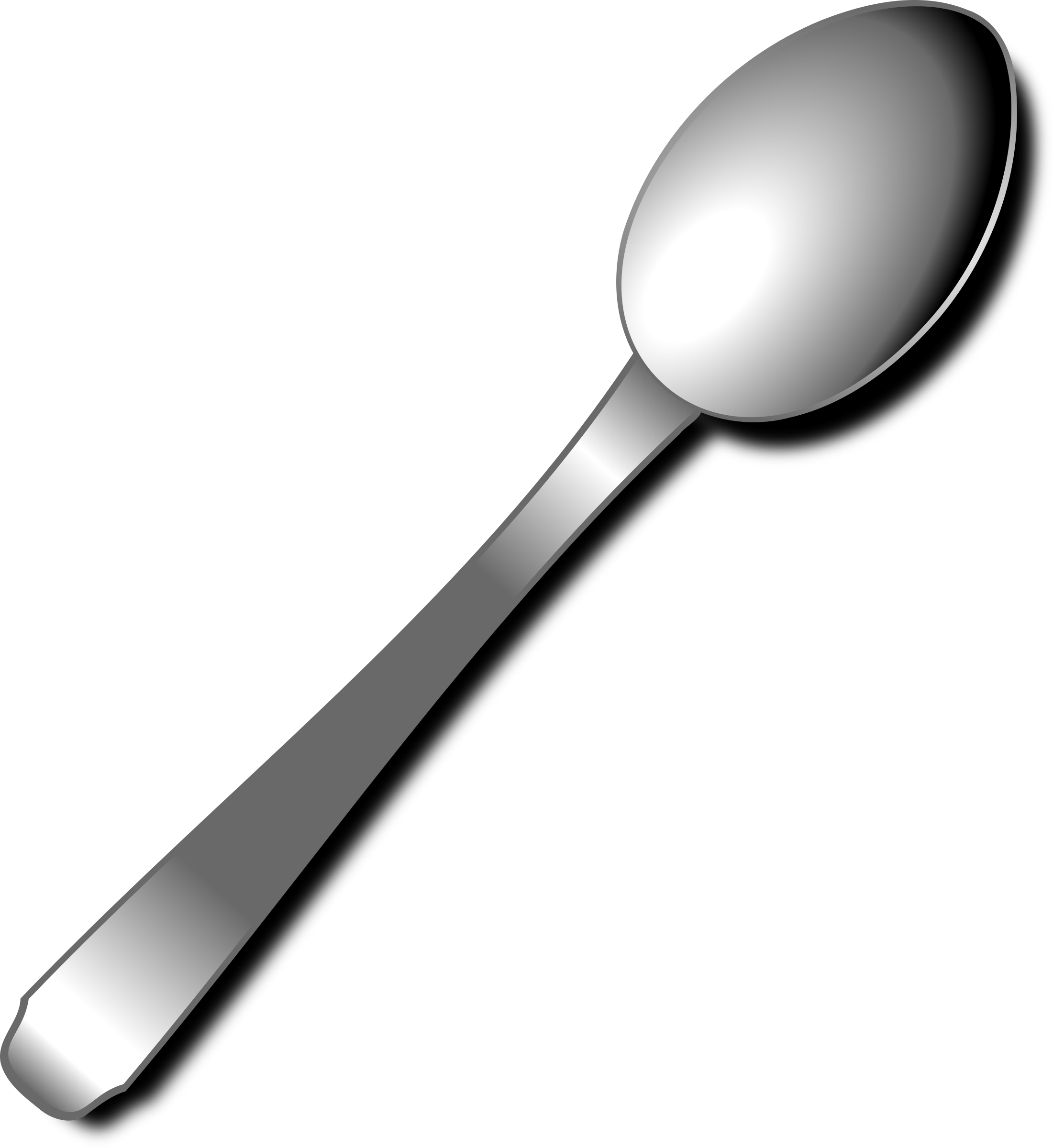 2201x2400 Silver Clipart Cooking Spoon