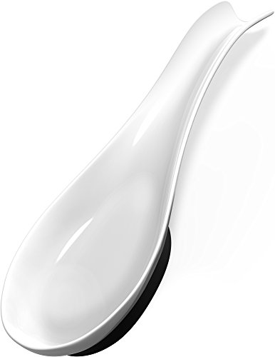 386x500 Vremi White Ceramic Spoon Rest For Kitchen Counter Or Stove