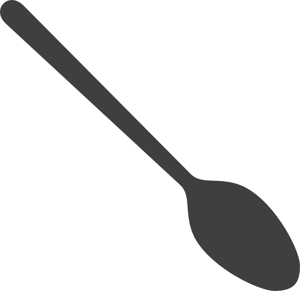 600x582 Spoon Clipart