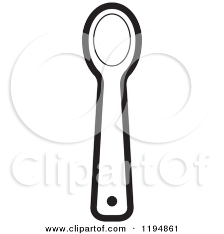 450x470 Spoon Black And White Clipart