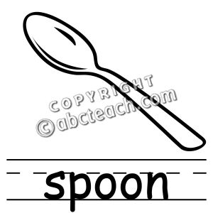 300x300 Spoon Clip Art