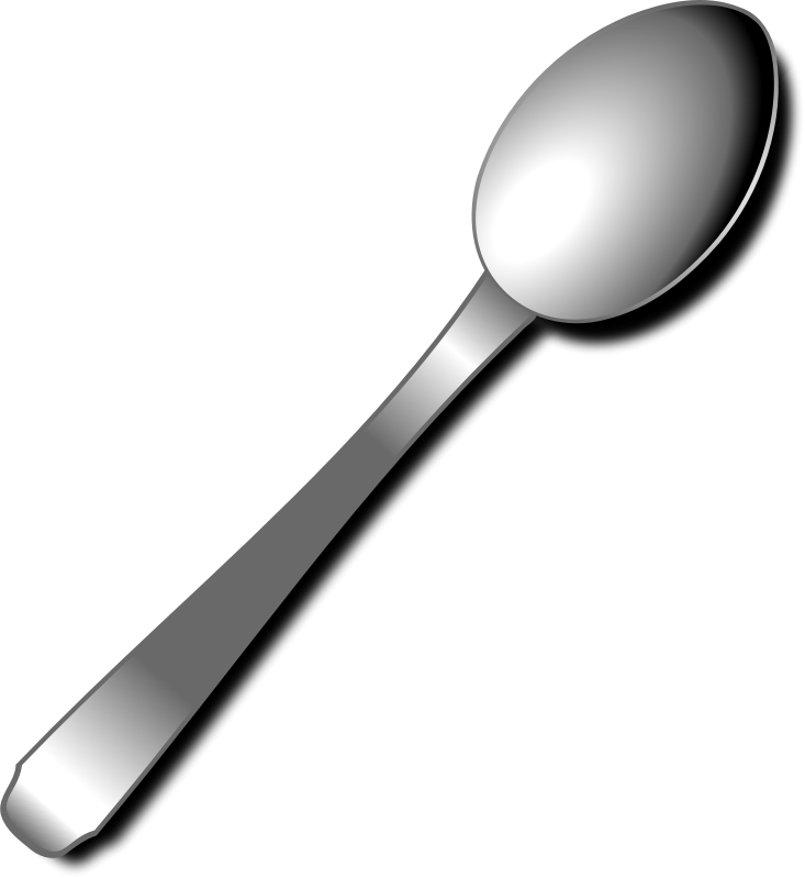 733x799 Cartoon Spoon Clipart 2199570