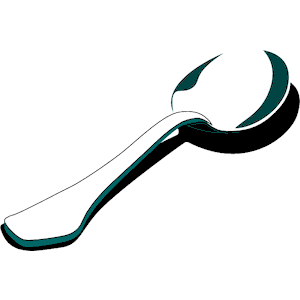 300x300 Cartoon Spoon Clipart 2199572