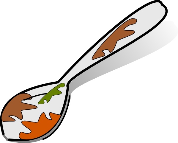 599x480 Dirty Spoon Clip Art Free Vector In Open Office Drawing Svg ( Svg