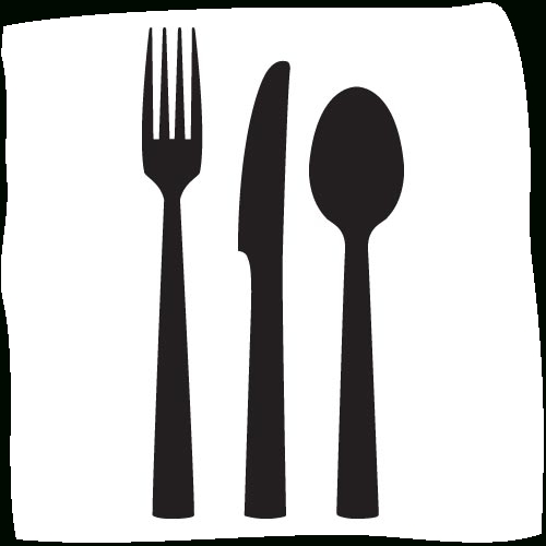 500x500 Cutlery Clipart Spoon Fork