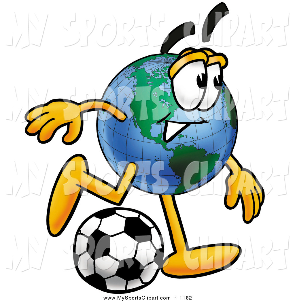 1024x1044 Sports Clip Art Of A Sporty World Earth Globe Mascot Cartoon