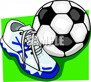 350x317 Royalty Free Soccer Clip Art, Sport Clipart