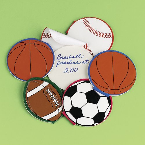 500x500 Sport Ball Notepads (2 Dz) By Fun Express Toys Amp Games