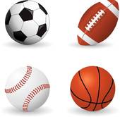 170x166 Clipart Of Sports Balls K6414504