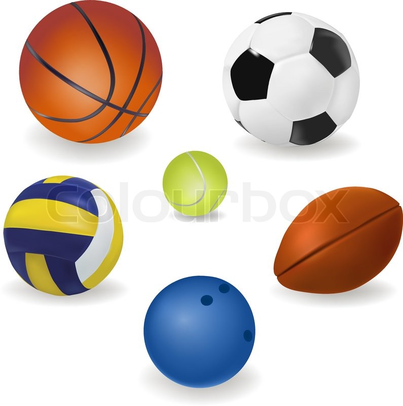 795x800 Sports Balls Collage Clipart Panda