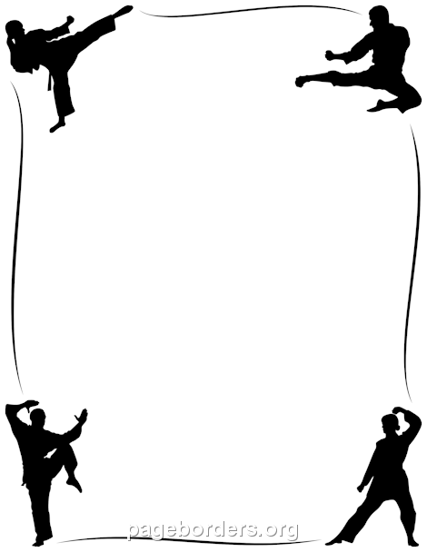 470x608 Free Sports Borders Clip Art, Page Borders, And Vector Graphics
