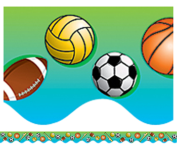 350x297 Sports Border Trim