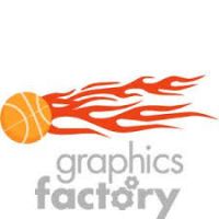 200x200 Basketball Border Clipart