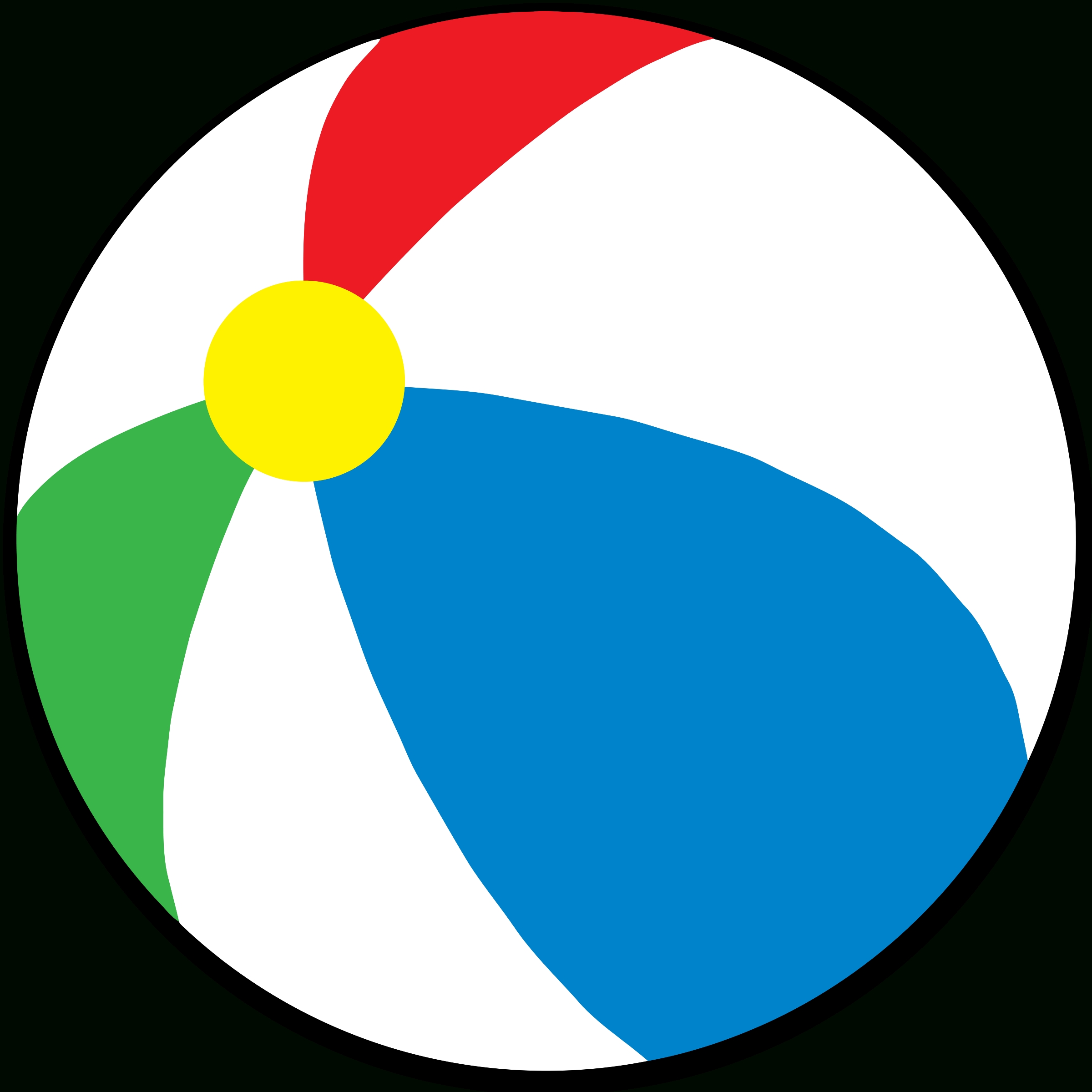 2400x2400 Top 61 Beach Ball Clip Art