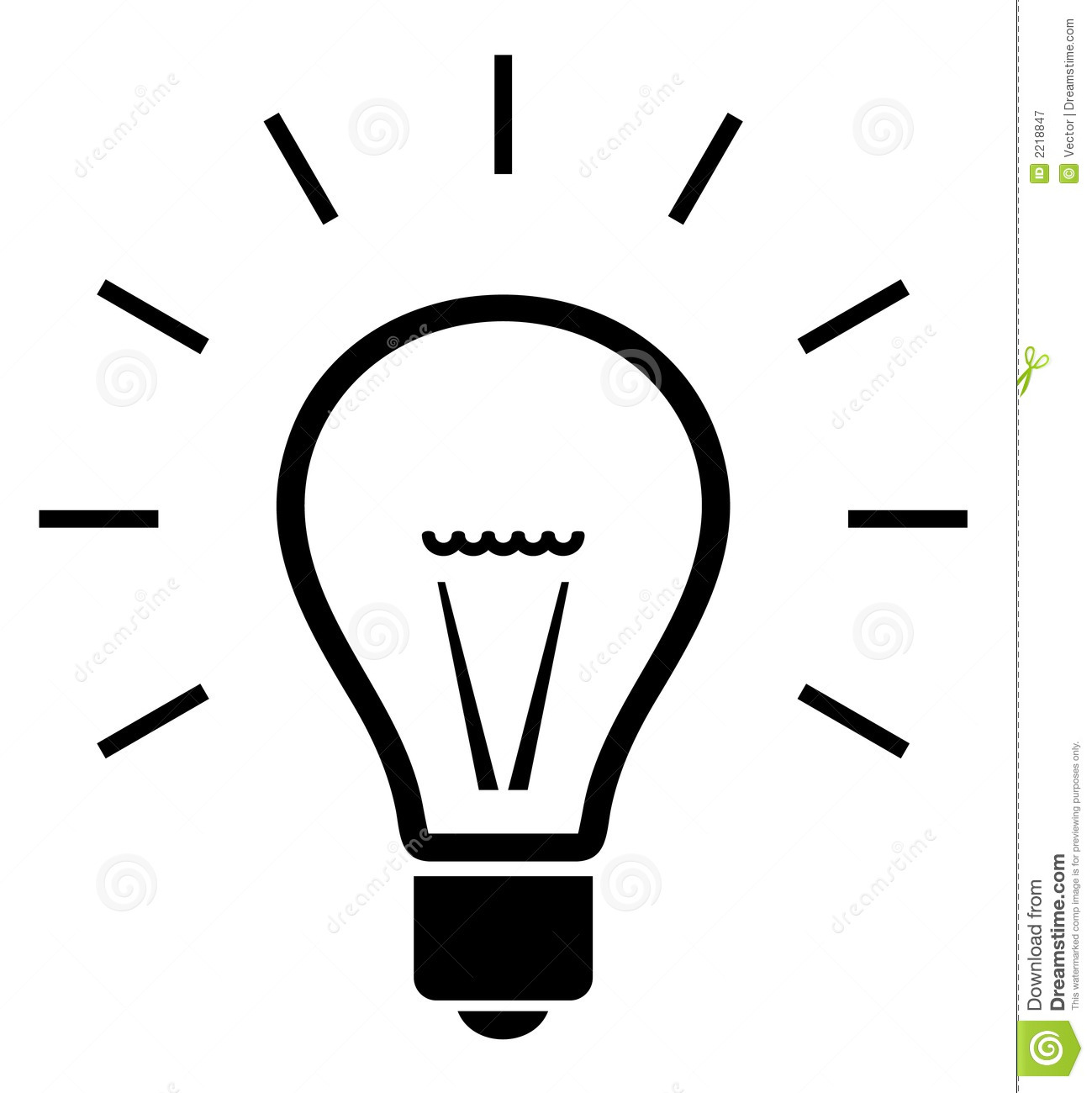 1299x1300 Light Bulb Clipart Black And White 101 Clip Art