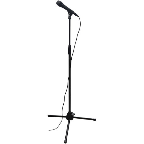 500x500 Microphone Stand Spotlight Clipart Panda