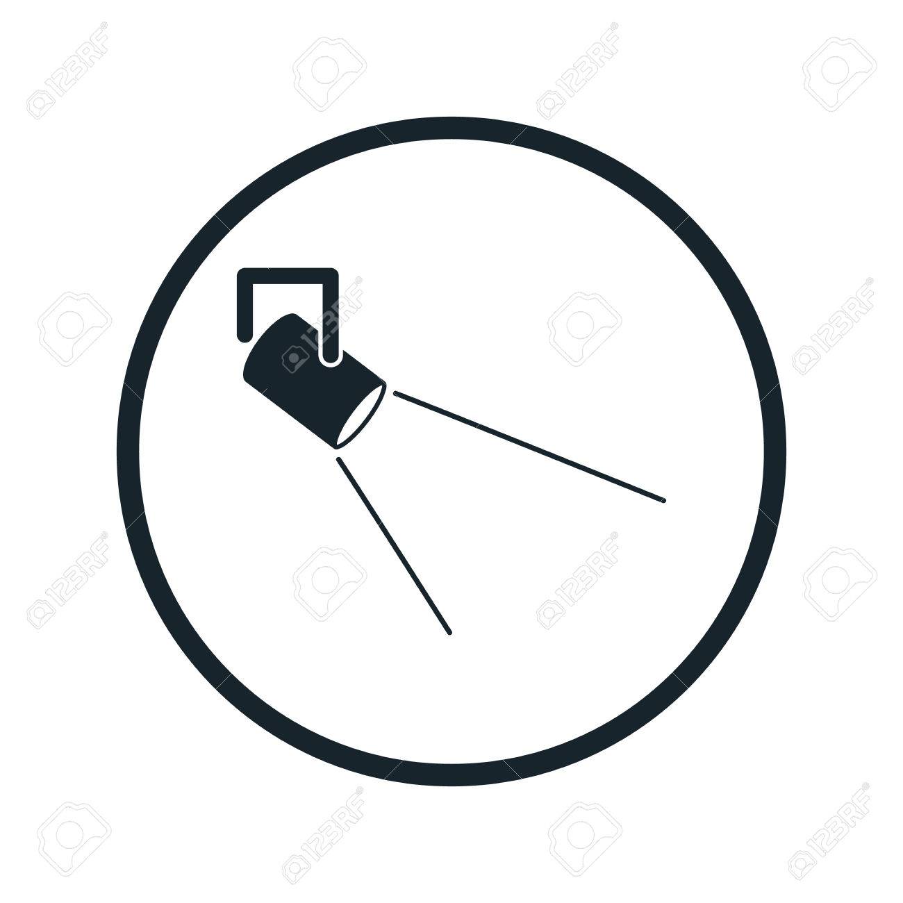 1300x1300 Spotlight Icon Royalty Free Cliparts, Vectors, And Stock