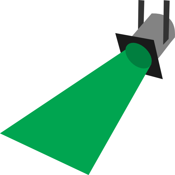 600x600 Free Spotlight Clipart Image