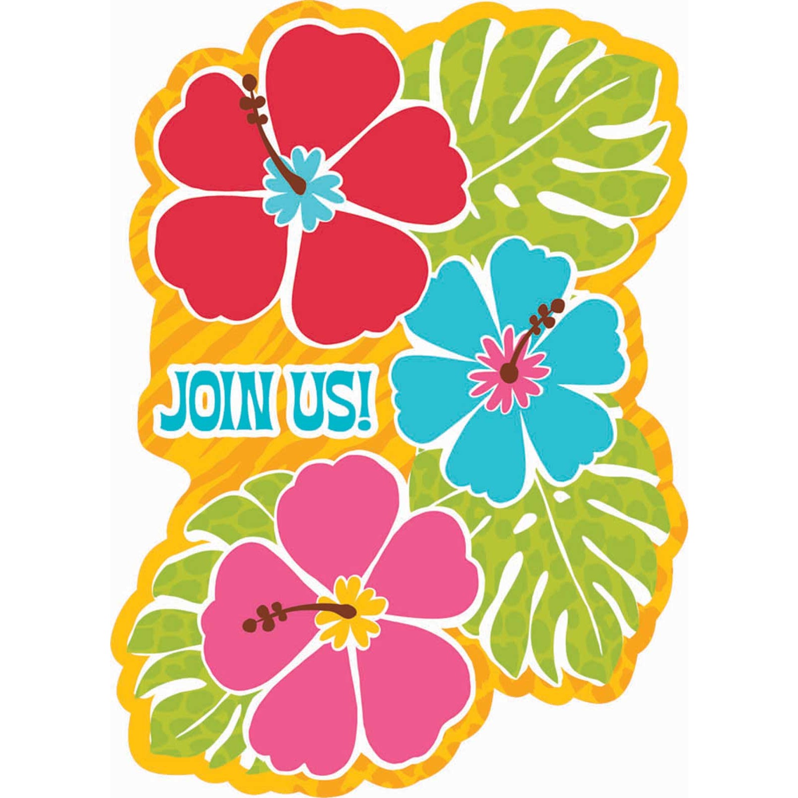 1600x1600 Hawaiian Luau Clip Art Free Clipart Images 2