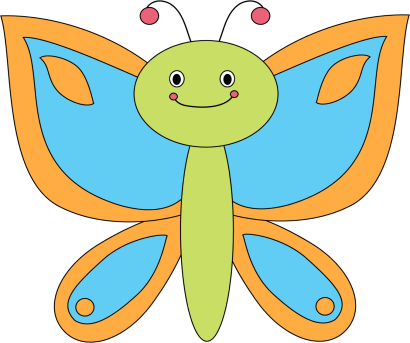 410x343 Butterfly Clipart Images