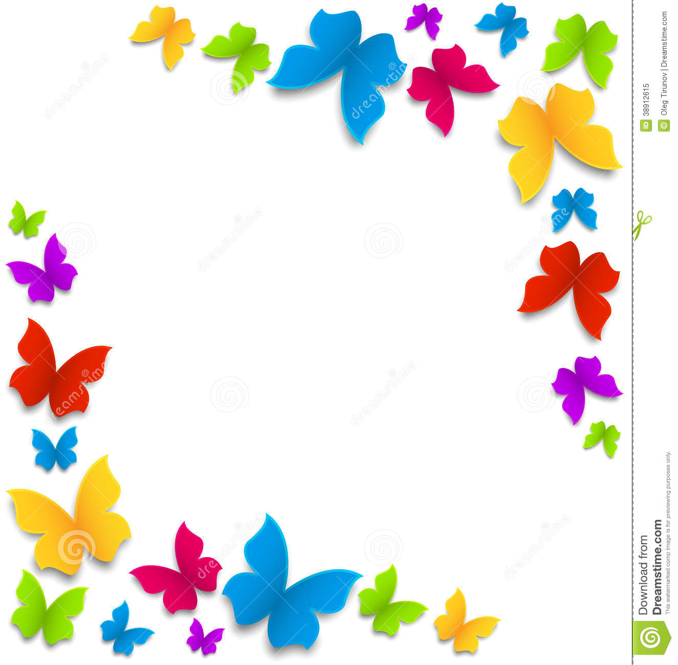 1325x1300 Rainbow Butterfly Clipart Spring Butterfly