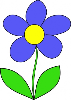 303x425 Cartoon Spring Flowers