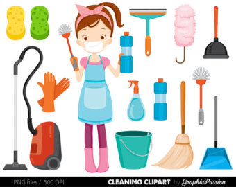 Spring Cleaning Clipart