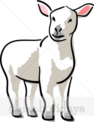 300x388 Sheep Clipart Spring Lamb