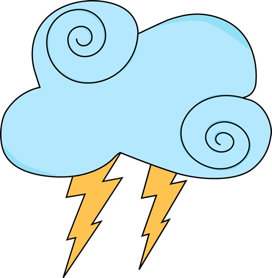 539x550 Storm Clipart Spring Weather