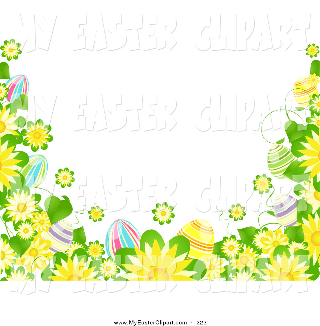 1024x1044 Flower Border Clipart