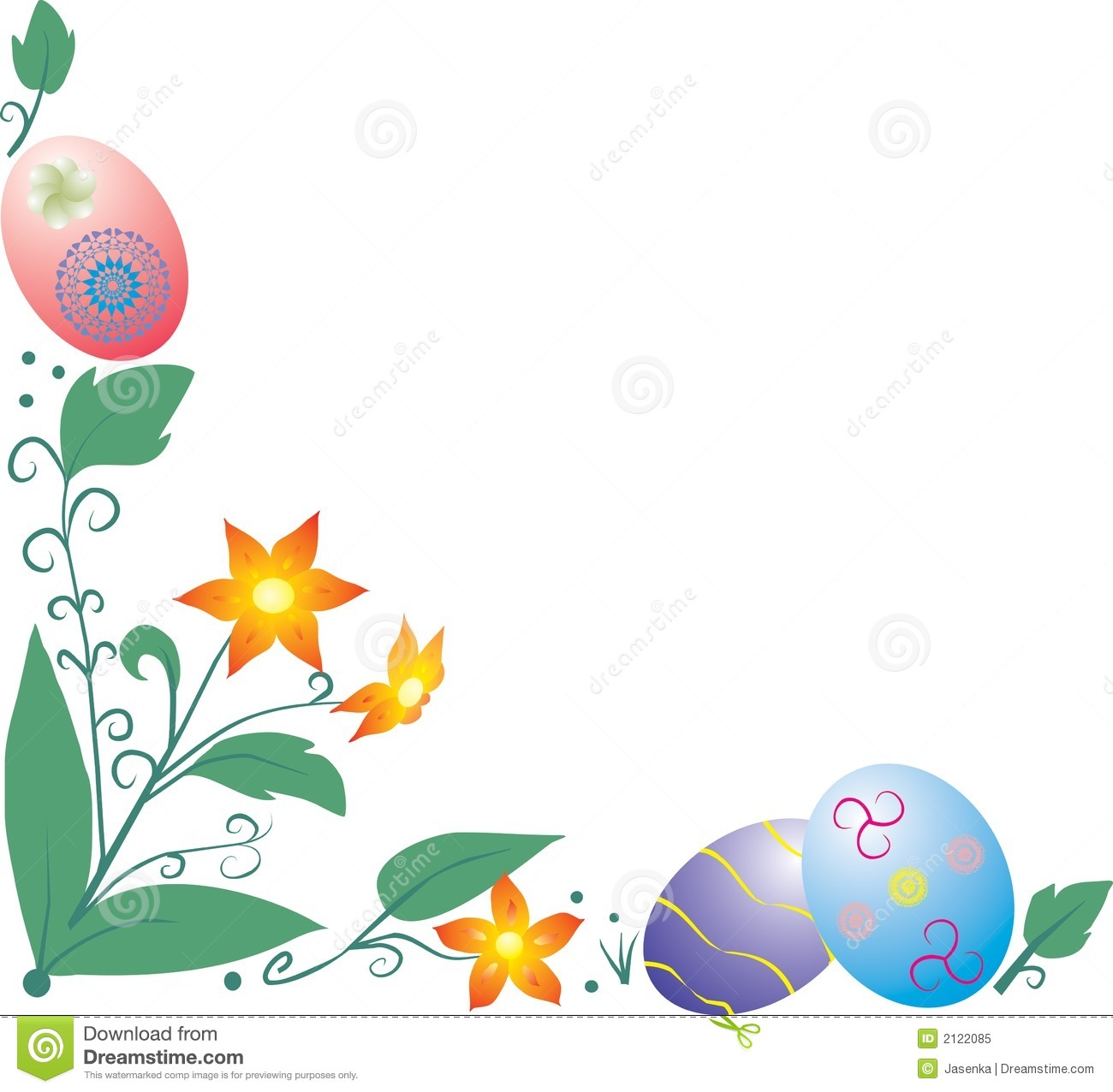 1300x1276 Flower Border Clipart