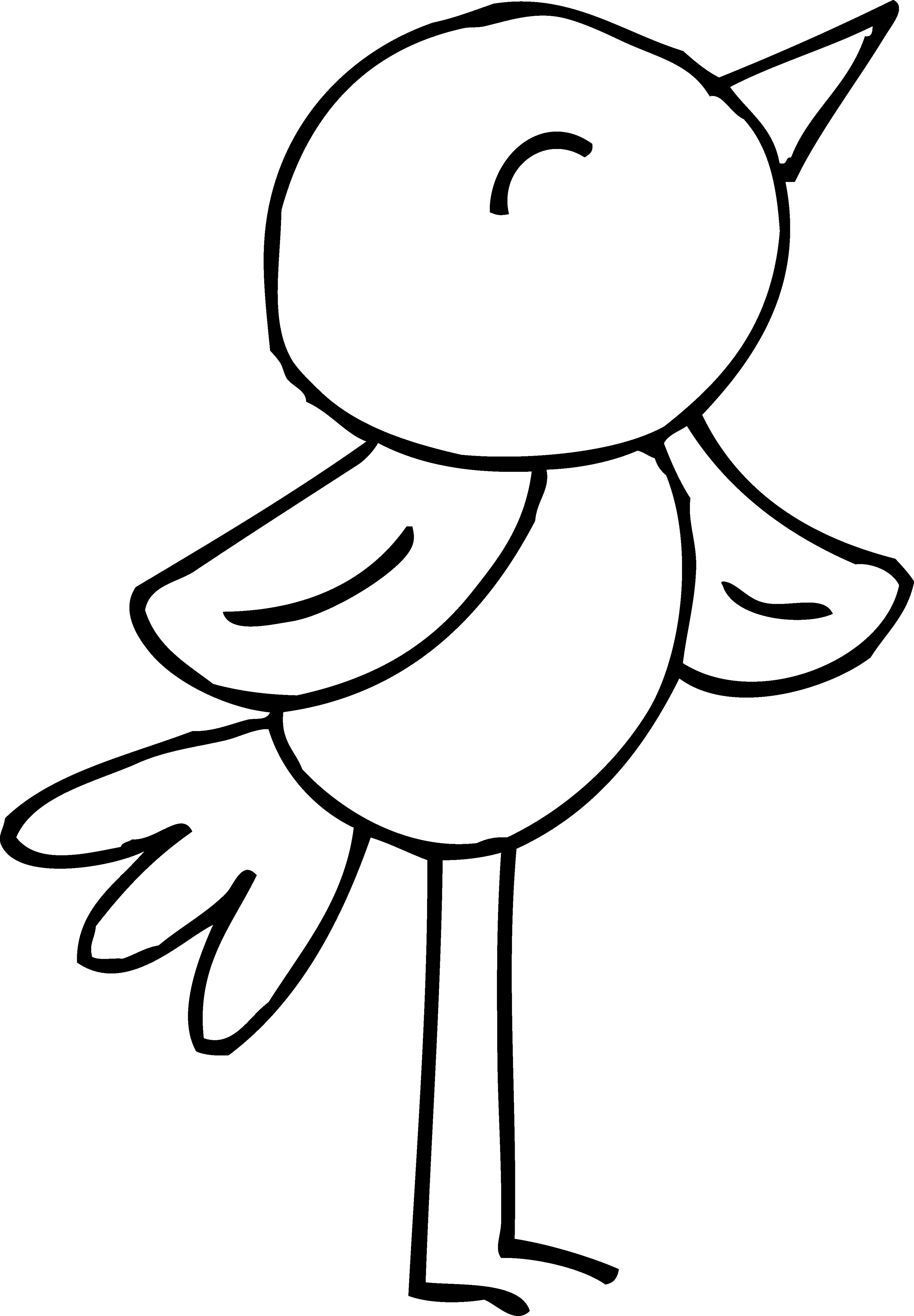 3294x4741 Bird Clipart Spring Flower