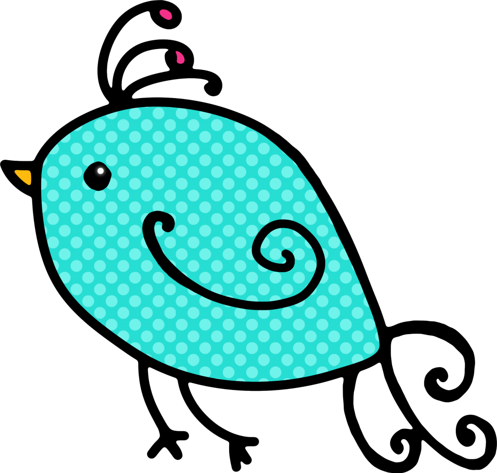 1024x974 Cute Spring Birds Clipart