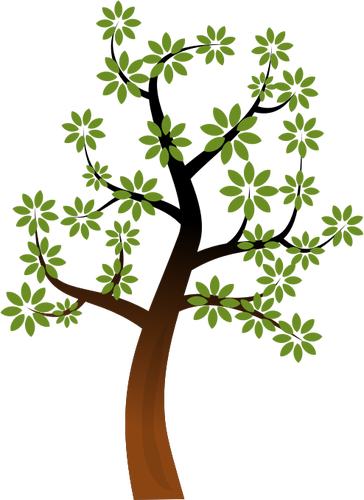 364x500 Simple Spring Tree Branch Vector Clip Art Public Domain Vectors