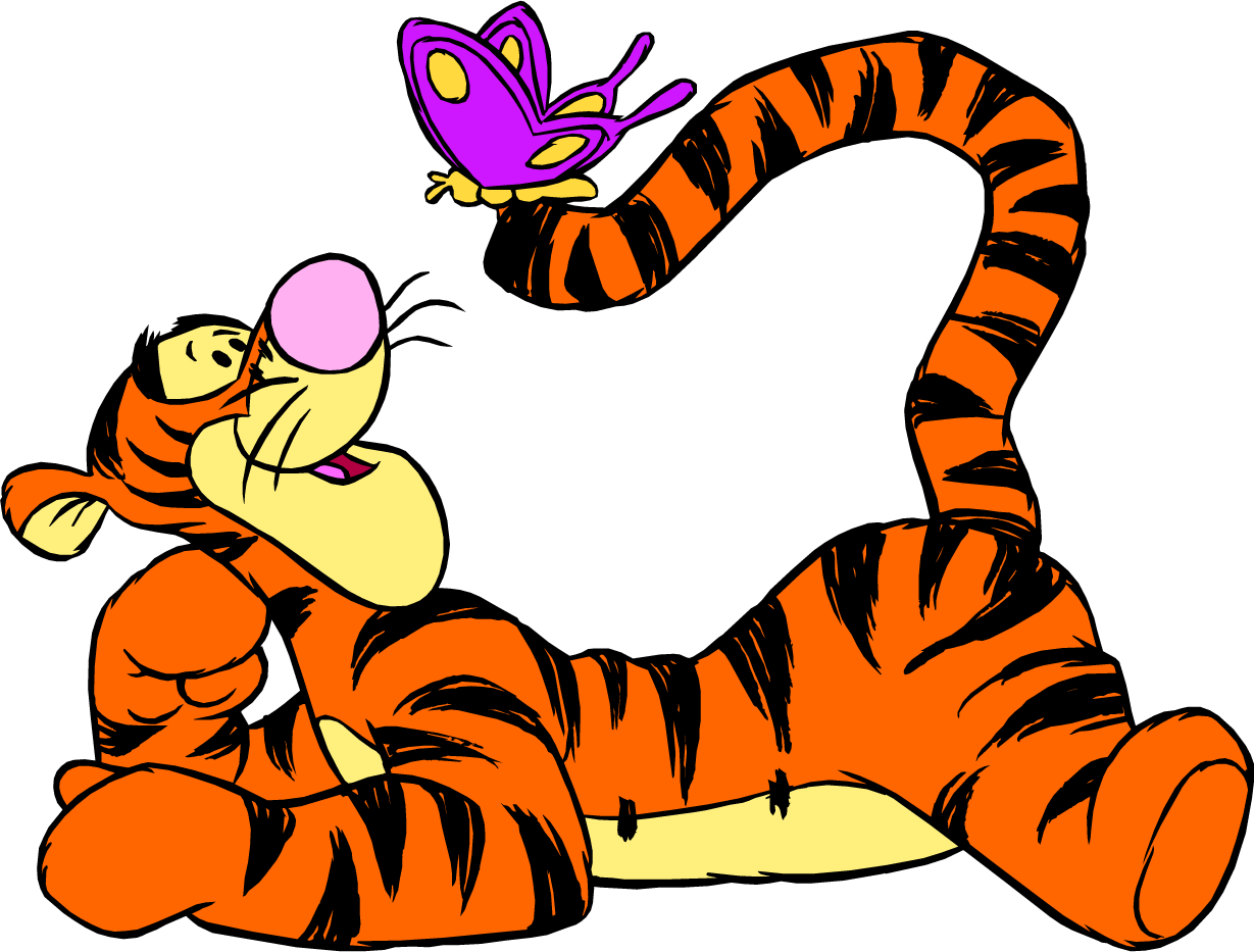1229x933 Spring Clipart Tigger