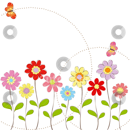 450x450 Floral Clipart Springtime Flower