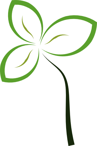 396x599 Abstract Flower Clip Art