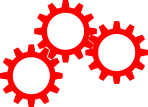 299x216 Gears Inter Lock Clip Art