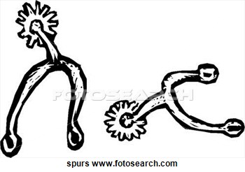 350x246 Spurs Art Parts Clip Art Clipart Panda