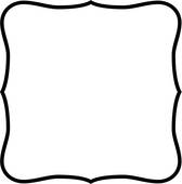 168x170 Clip Art Of , Sign, Basic, Blank, Border, Square, U27442467