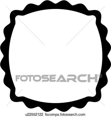 448x470 Clipart Of , Blank, Border, Fancy, Frame, Sign, Square, Panel