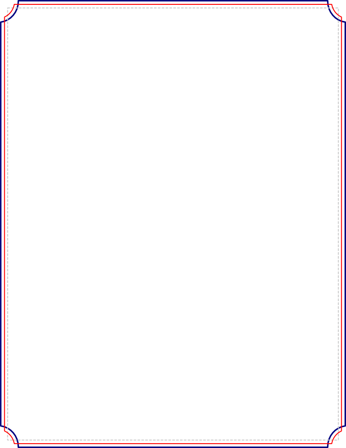 710x919 Red Check Borders Clipart