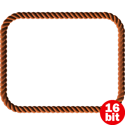 430x430 Rope Clipart Square Frame